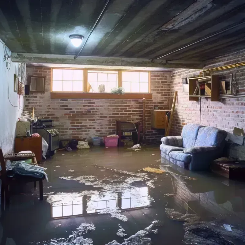 Flooded Basement Cleanup in Leavenworth, WA